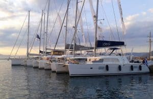 Luxury catamaran charters Greece