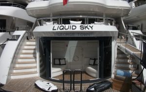 Balearics Megayacht Liquid Sky Beach Club