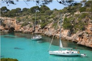 Segeln in Spanien - Bucht auf den Balearen - Mallorca