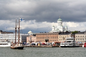 Finnland Hafen Helsiinki